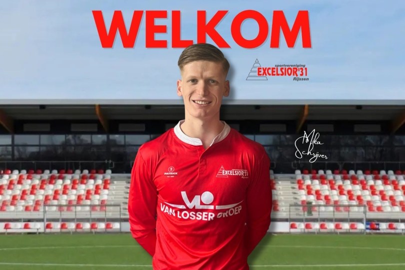 Foto bij Excelsior&rsquo;31 versterkt defensie met Mika Schrijver