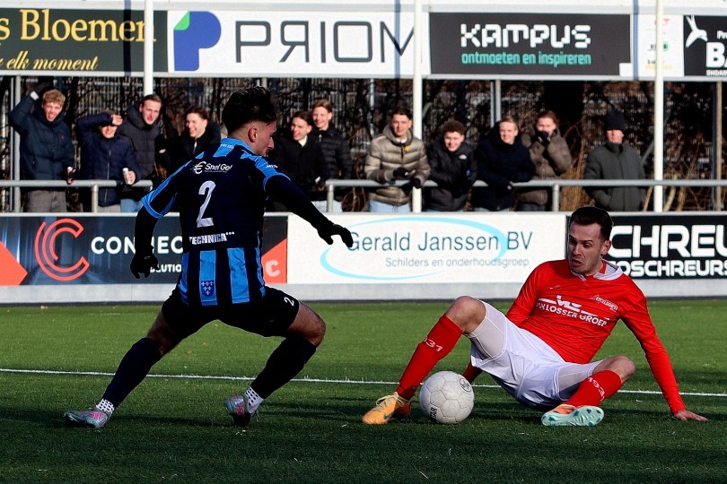 Foto bij Excelsior'31 buigt in slotfase voor Scherpenzeel (0-1)