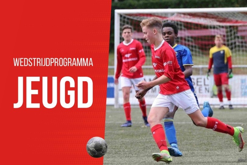 Foto bij Wedstrijdprogramma voor de jeugd van zaterdag 28 februari