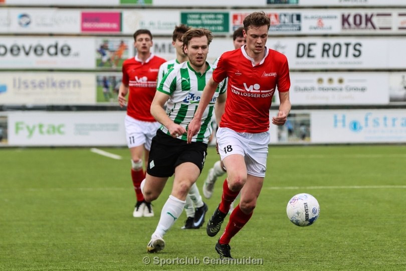 Foto bij Slotoffensief Excelsior&rsquo;31 levert net geen punt op bij SC Genemuiden (2-1)