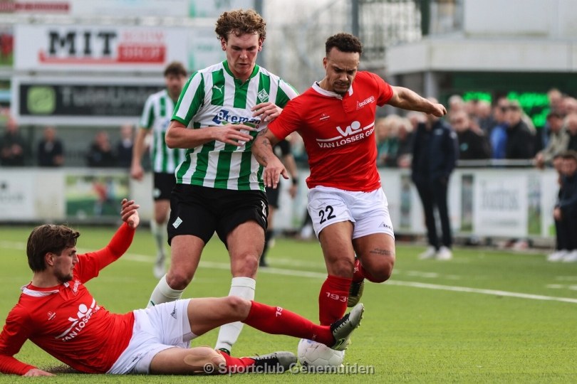 Foto bij Slotoffensief Excelsior&rsquo;31 levert net geen punt op bij SC Genemuiden (2-1)