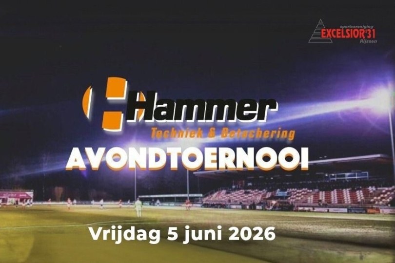 Foto bij Datum bekend: Hammertoernooi 2026