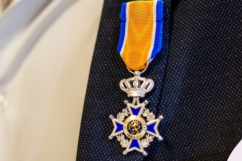 Foto bij Johan Ligtenberg onderscheiden &eacute;n benoemd tot erelid