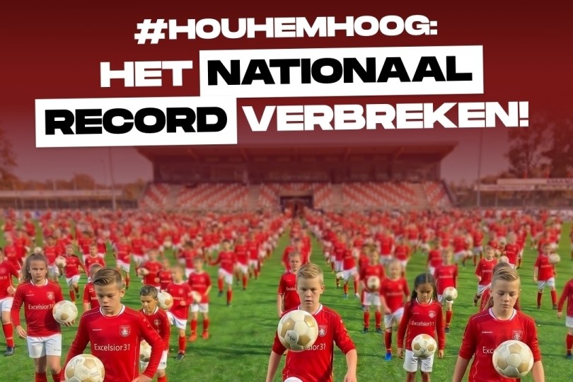 Foto bij Vandaag staan we met z'n allen achter Excelsior'31