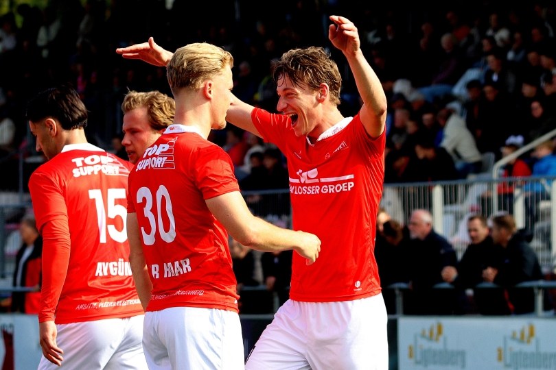 Foto bij Excelsior&rsquo;31 wint van Staphorst, maar ziet nacompetitie naderen (3-1)
