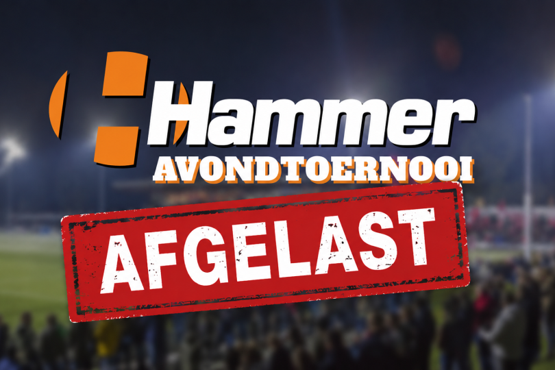 Foto bij Hammer Avondtoernooi 2026 afgelast