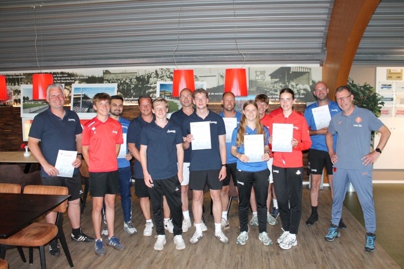 Foto bij Jeugdtrainers behalen diploma VC1 junioren bij Excelsior&rsquo;31