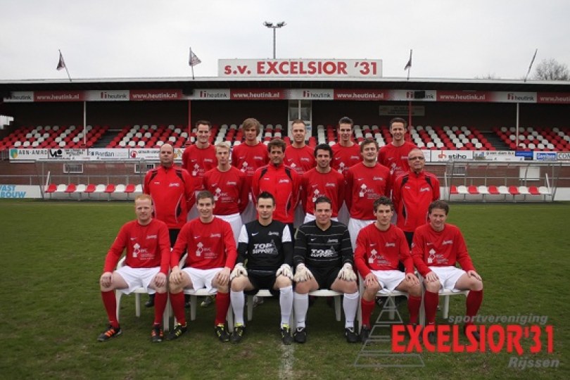 Foto bij Kampioen Excelsior'31 3 opnieuw in mineur (2e houdt titelkansen)