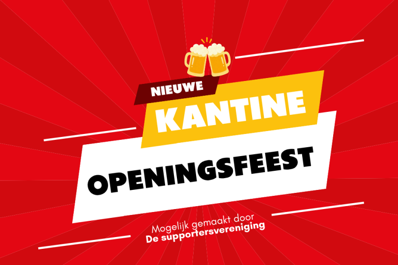 Foto bij Openingsfeest nieuwe kantine - 12 september