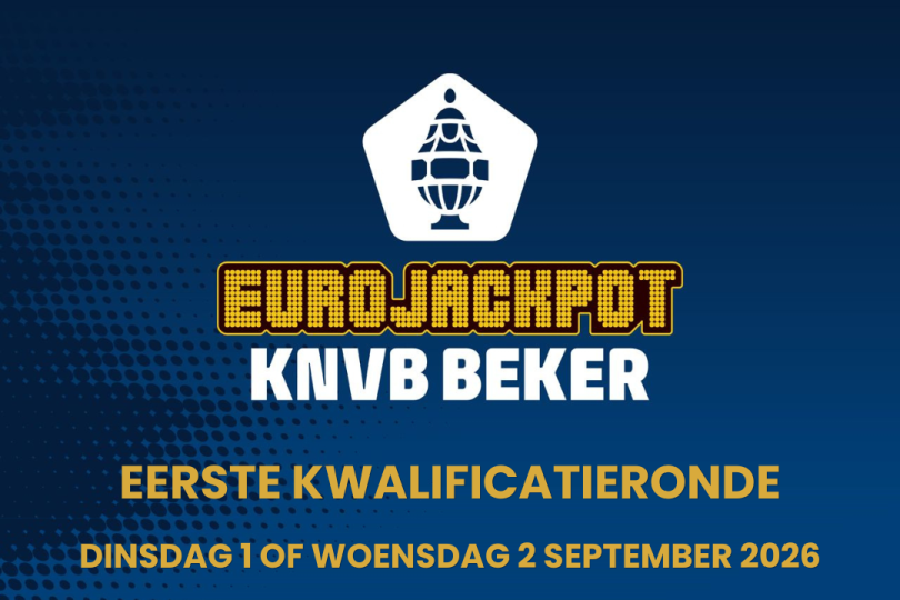 Foto bij Loting eerste kwalificatieronde KNVB beker