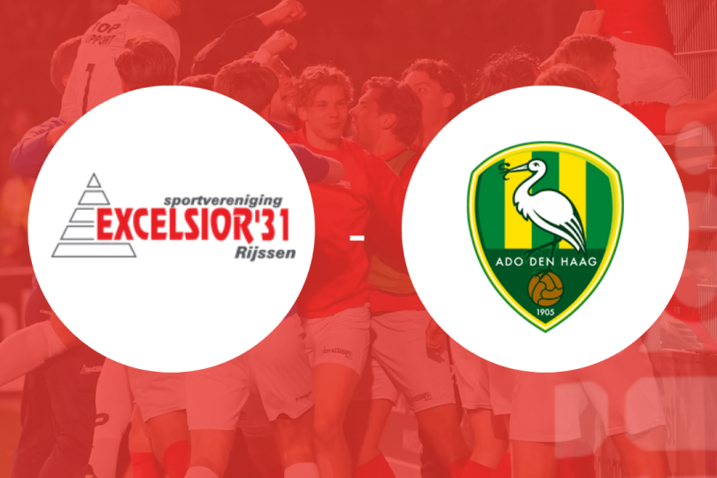 Foto bij Excelsior&rsquo;31 treft ADO Den Haag in Eurojackpot KNVB Beker