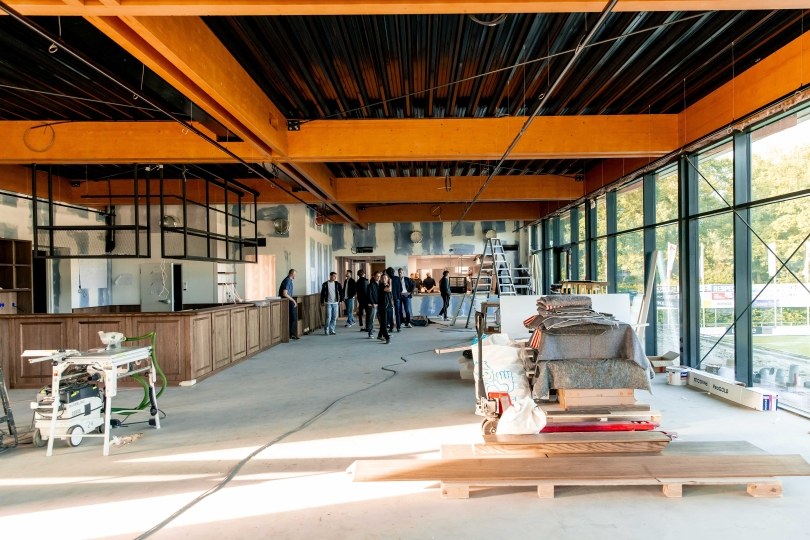 Foto bij Een nieuwe plek. Een nieuw clubhuis.