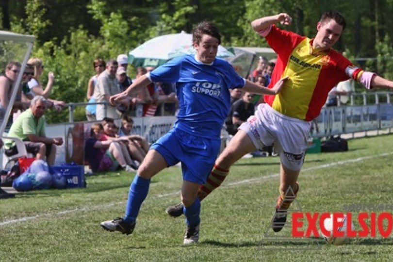 Foto bij Excelsior'31 2 kan kampioenschap op de buik schrijven