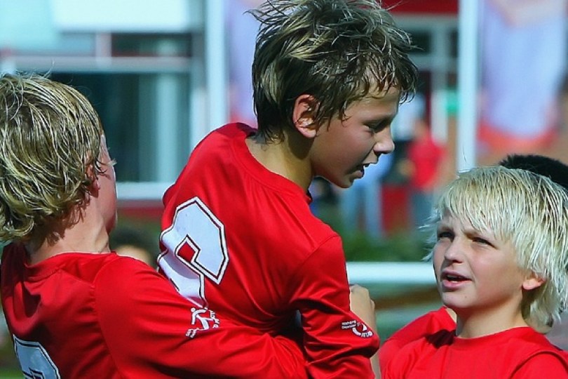 Foto bij Beslissingswedstrijd voor Excelsior'31 D1 om kampioenschap in de Hoofdklasse O