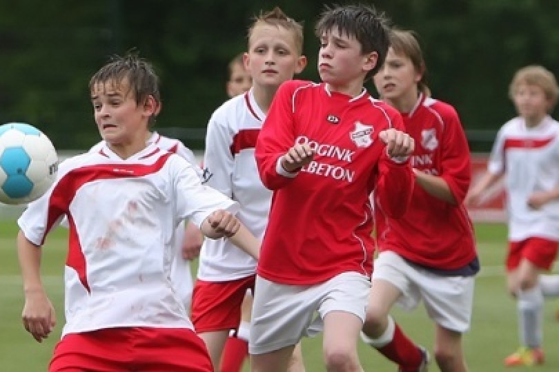 Foto bij Excelsior'31 onder 11 naar de finale na 4-2 winst op Hulzense Boys