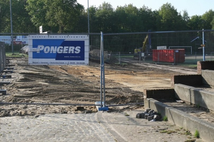 Foto bij Pongers Precisiesloop rondt sloopwerkzaamheden tribune Excelsior'31 af