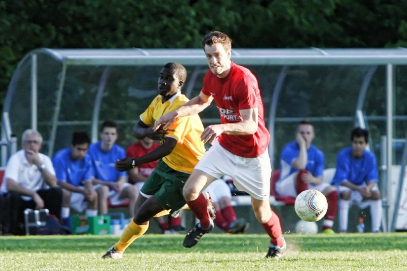 Foto bij 2-4 verlies Excelsior'31 beloften < 23 tegen University Alabama / Birmingham