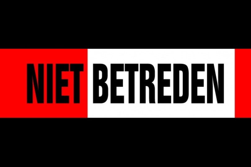 Foto bij Voetbalvelden De Koerbelt zijn ingezaaid, dus: ni&eacute;t betreden