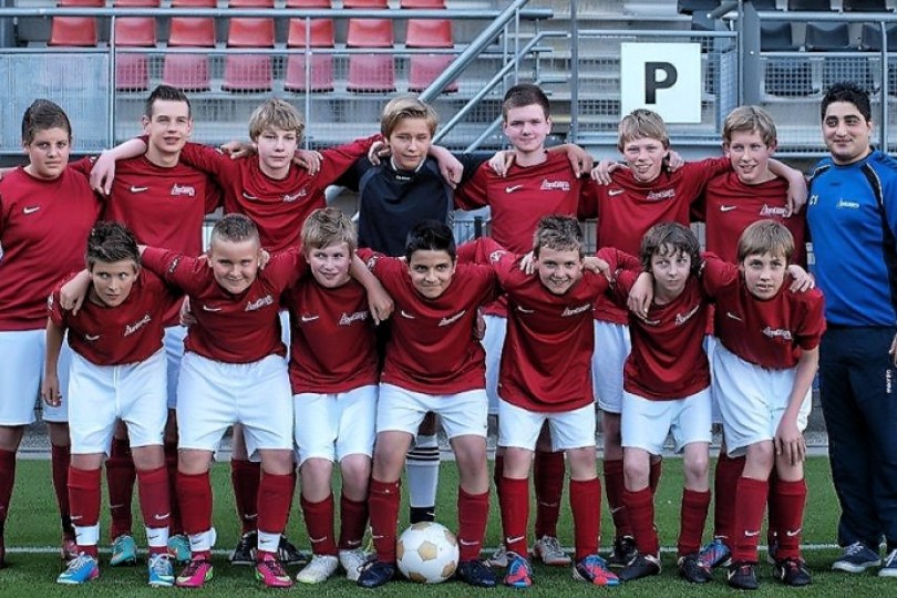 Foto bij Excelsior'31 C6 en C7 vechten onderling duel uit in Polman stadion (5-2)