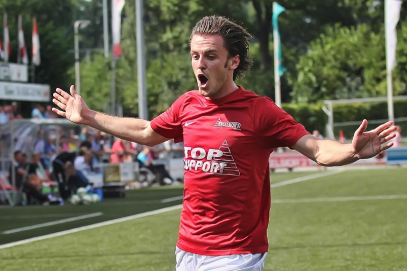 Foto bij Adi Draganovic: 'Tegen Katwijk wordt het aanhaken of afhaken...'