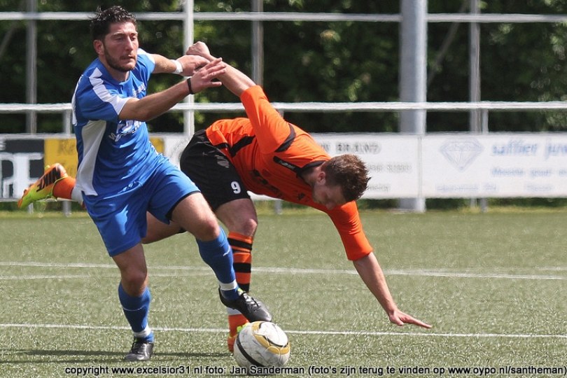 Foto bij Excelsior&rsquo;31 2 wint topper tegen Sparta Nijkerk 2 (2-0)