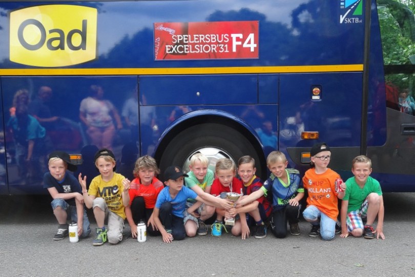 Foto bij Geslaagde dag 'in Utreg' voor F4 talenten van Excelsior'31