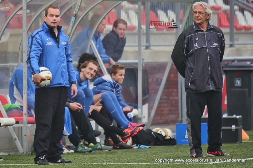 Foto bij Excelsior'31 2 pakt op de valreep een punt