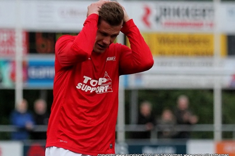 Foto bij Excelsior'31 strijdend ten onder tegen Hoek (samenvatting/foto's geplaatst)