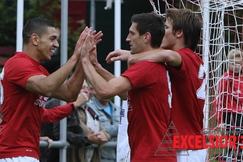 Foto bij Excelsior'31 na 90 minuten de meest gelukkige tegen FC Lisse (1-0) (samenvatting geplaatst!)