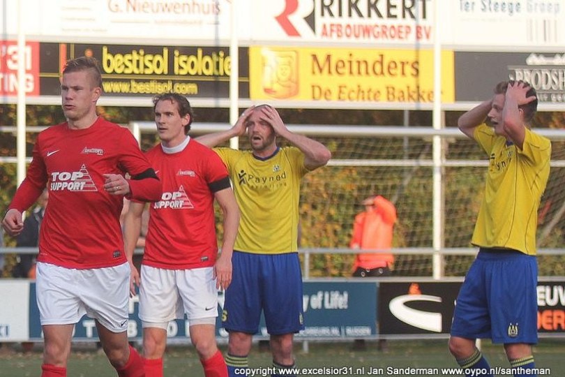 Foto bij Excelsior'31 verliest cruciaal duel van Staphorst (samenvatting geplaatst)