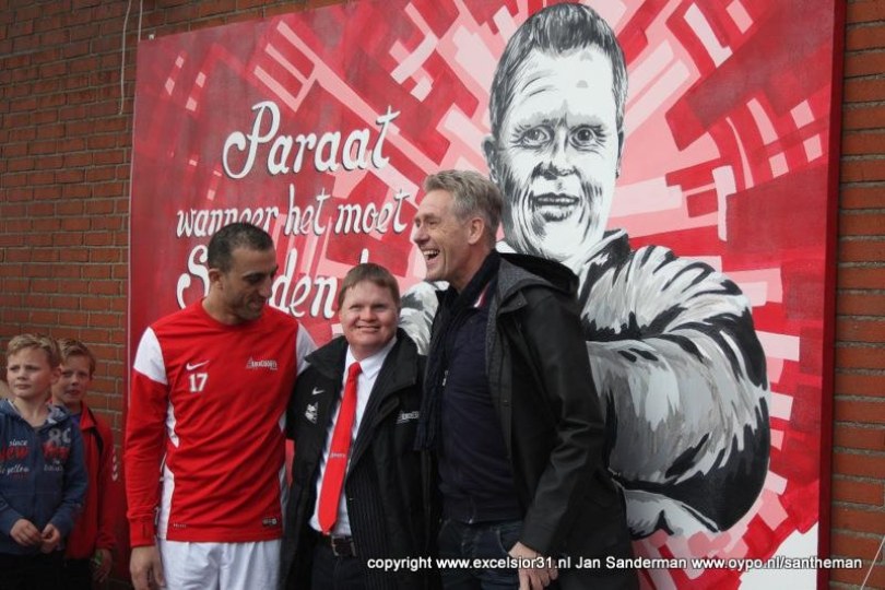 Foto bij Weekjournaal met o.a. Ryan Eertink, Peter Heerschop en Joran Pot