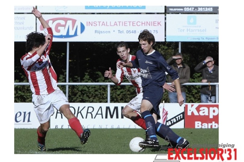 Foto bij Excelsior'31 2 verslaat Bennekom 2 (3e na rust overtuigend langs DETO 3)