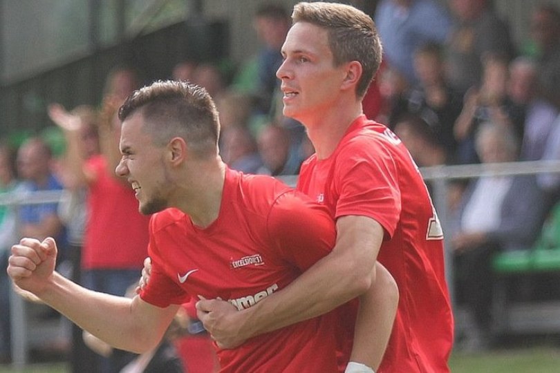 Foto bij Frank Averesch schiet Excelsior'31 2 met 4 treffers naar volgende ronde