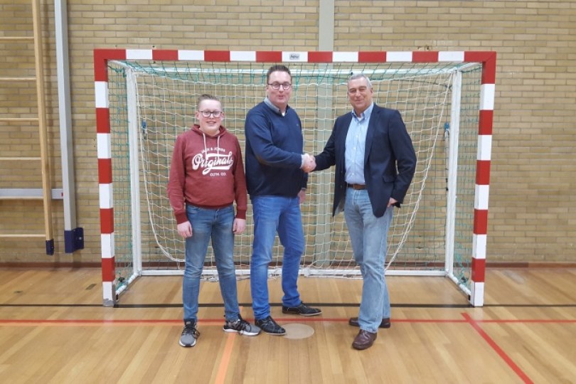 Foto bij Xential nieuwe kledingsponsor Excelsior&rsquo;31 1 (zaal)