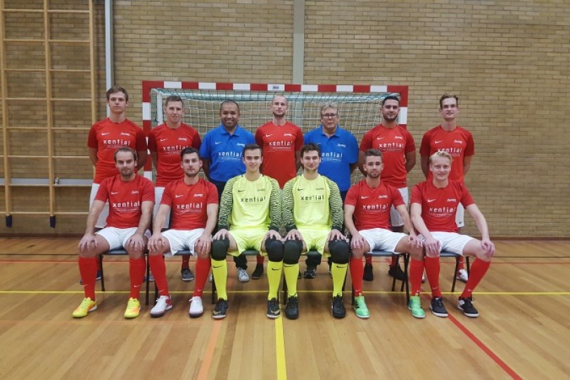 Foto bij Zaalvoetballers Excelsior&rsquo;31 openen seizoen met overwinning