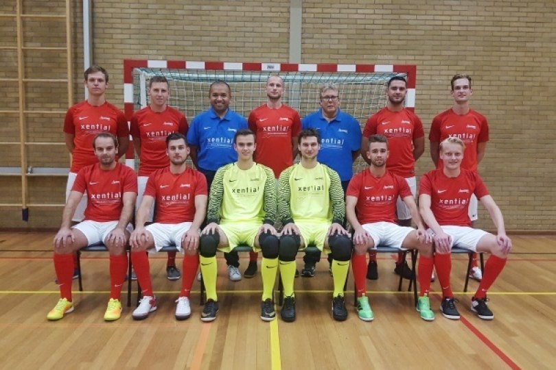Foto bij Zaalvoetballers Excelsior’31 sterkste in derby tegen Almelo FC