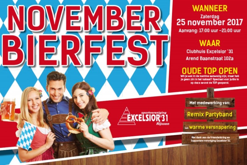 Foto bij &lsquo;&rsquo;November Bierfest&rsquo;&rsquo; uitgesteld ivm overlijden Dik Wessels