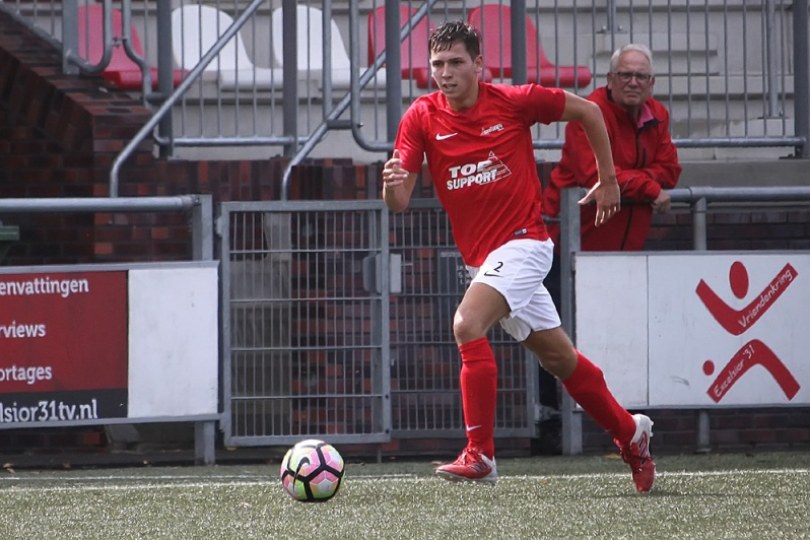 Foto bij Jong Excelsior'31 wint van De Zweef en gaat door naar 1/8 finale Tukker Cup