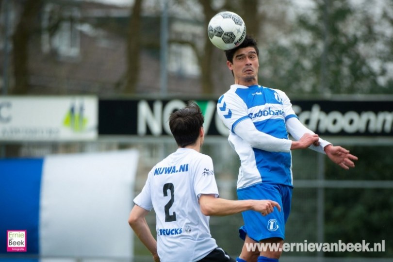 Foto bij Pim ten Have en Carlos Lopes Macedo naar Excelsior'31