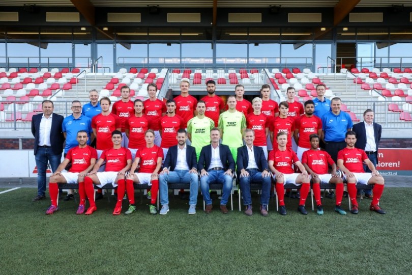 Foto bij Namen en rugnummers selectie Excelsior'31 1 seizoen 2018/2019