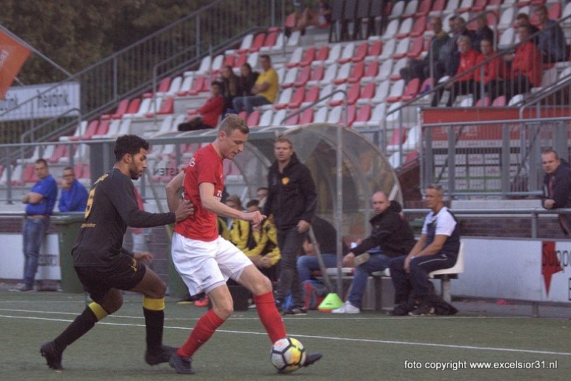 Foto bij Excelsior'31 heer en meester in laatste test van de voorbereiding