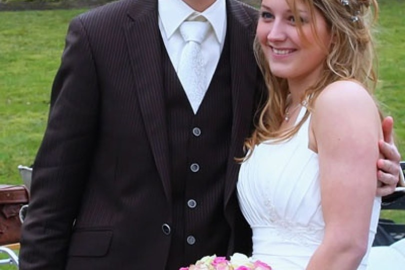 Foto bij Wie denkt aan een 1 april grap (zit er naast!): Bart Slagman stapt vandaag in het huwelijksbootje met Chantal Kroeze