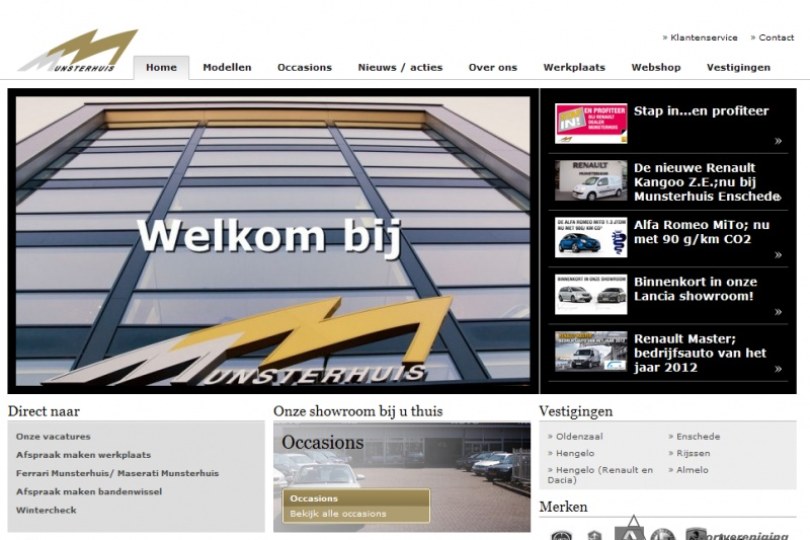 Foto bij Nieuwe Zilveren Sponsor - Munsterhuis Autobedrijven