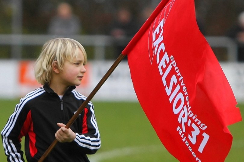 Foto bij Excelsior'31 loot uitduel bij Quick'20 (in districtsbeker)