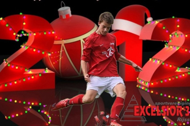 Foto bij Excelsior'31 wenst u een gezond, voorspoedig en sportief 2012